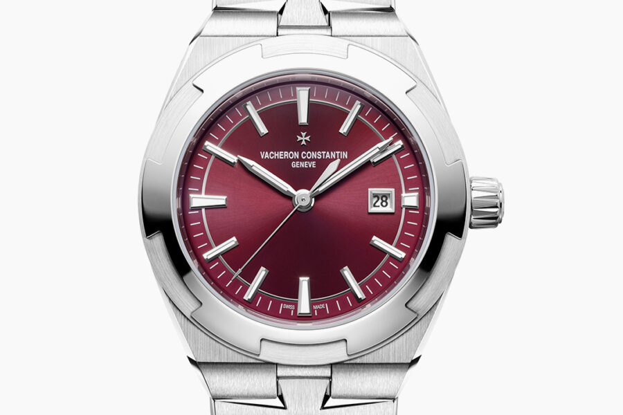Vacheron Constantin Puts Its Coveted Burgundy Dial on the Smallest Mechanical Overseas