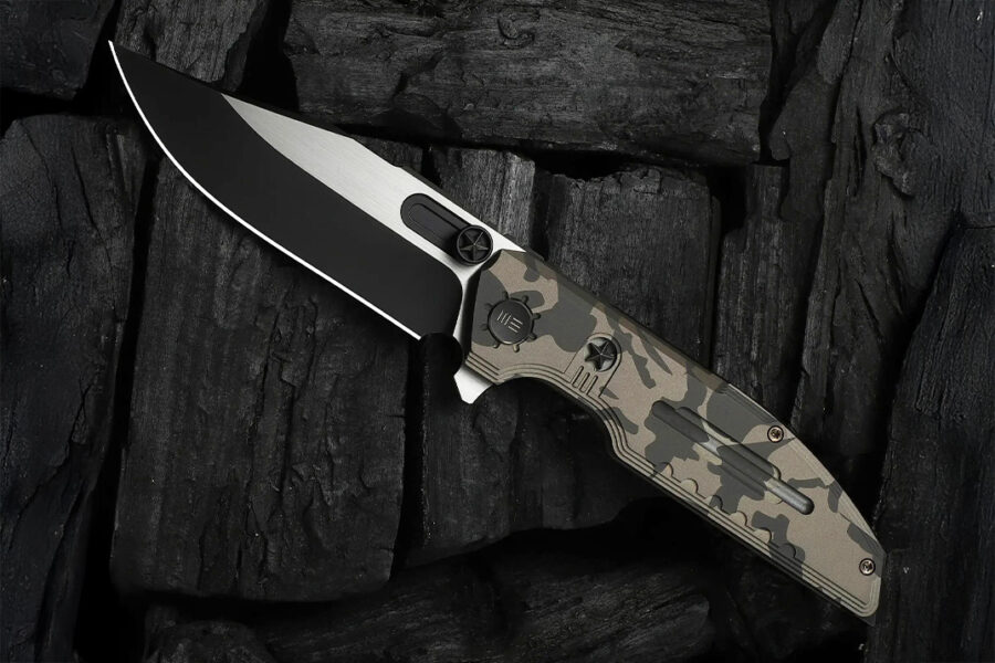 WE Knife Enlists Titanium and M390 for Its Army-Inspired Muster Flipper