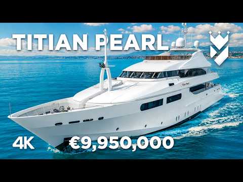From Classic to Contemporary: Discover the Newly Reimagined Titian Pearl Superyacht