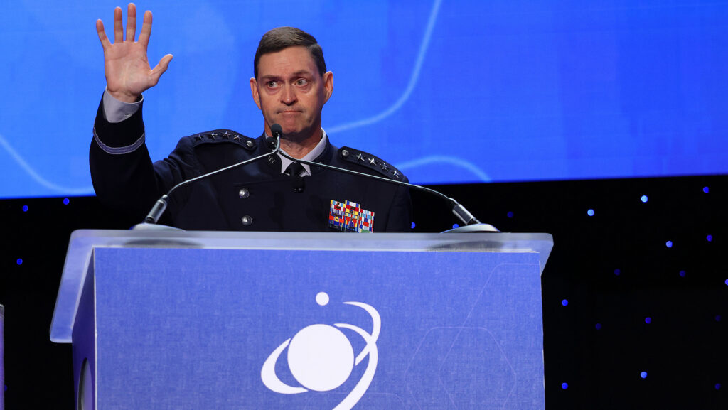On eve of retirement, Saltzman champions military’s role as ‘ballast’ for democracy