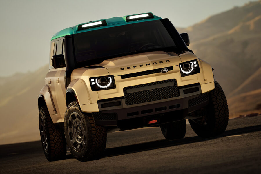 Land Rover Gave Its Dakar-Winning Defender 626 HP and a Factory Flight Mode