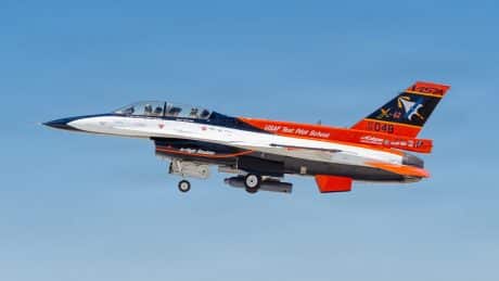 X-62 VISTA Conducts AI-Controlled Intercepts with IRST Pod