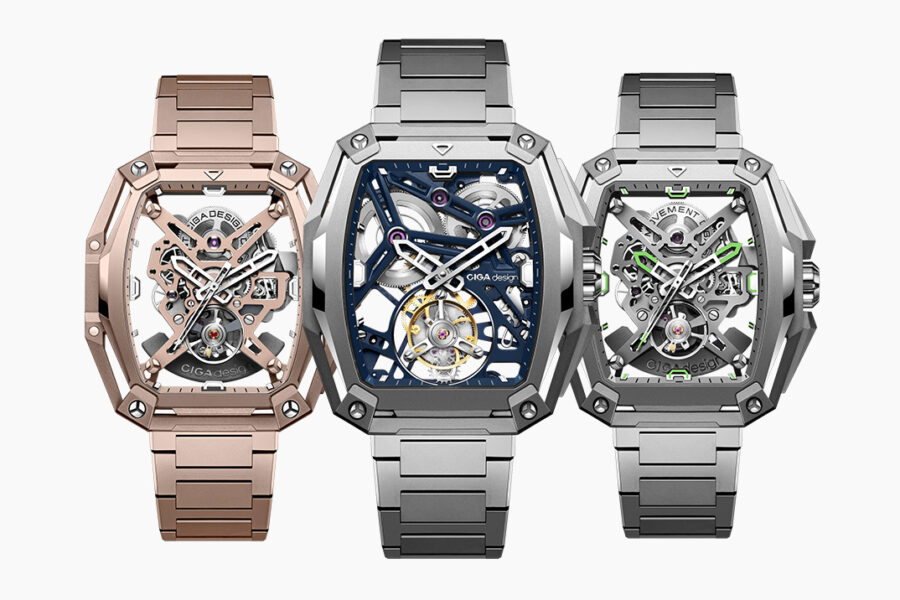 CIGA design’s Bauhaus-Stripped Hunter Series Turns the Movement Into the Dial