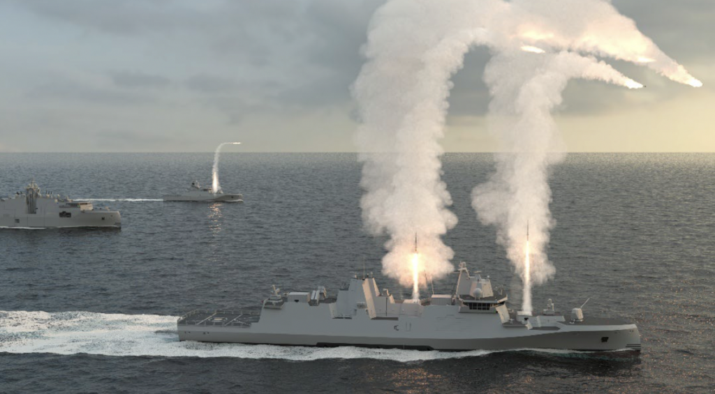 Rheinmetall unveils new guided-missile frigate projected for North American tender