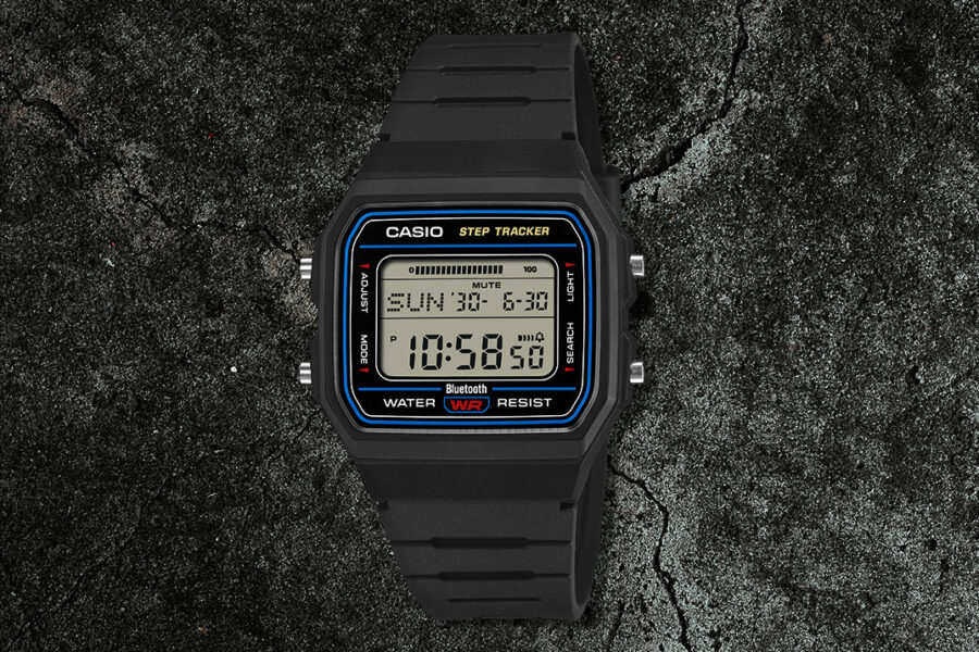 Casio’s Cult Classic F-91W Returns as a Full-Blown Fitness Tracker