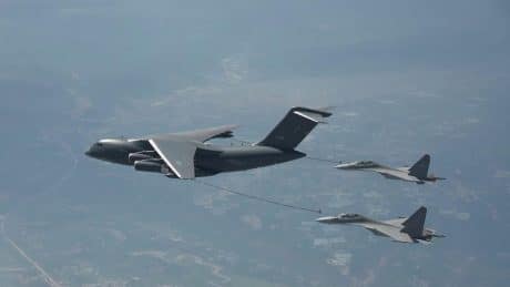 Chinese J-16s Train Against Egyptian Rafales During Eagles of Civilization 2026