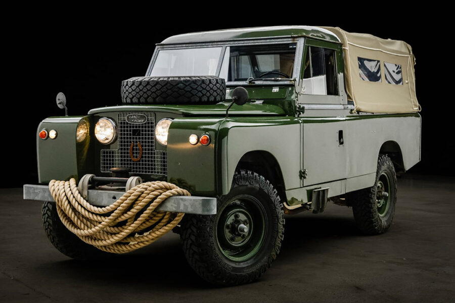 Daniel Craig’s Rope-Winched 1959 Land Rover 109 Series II is Officially Up For Grabs
