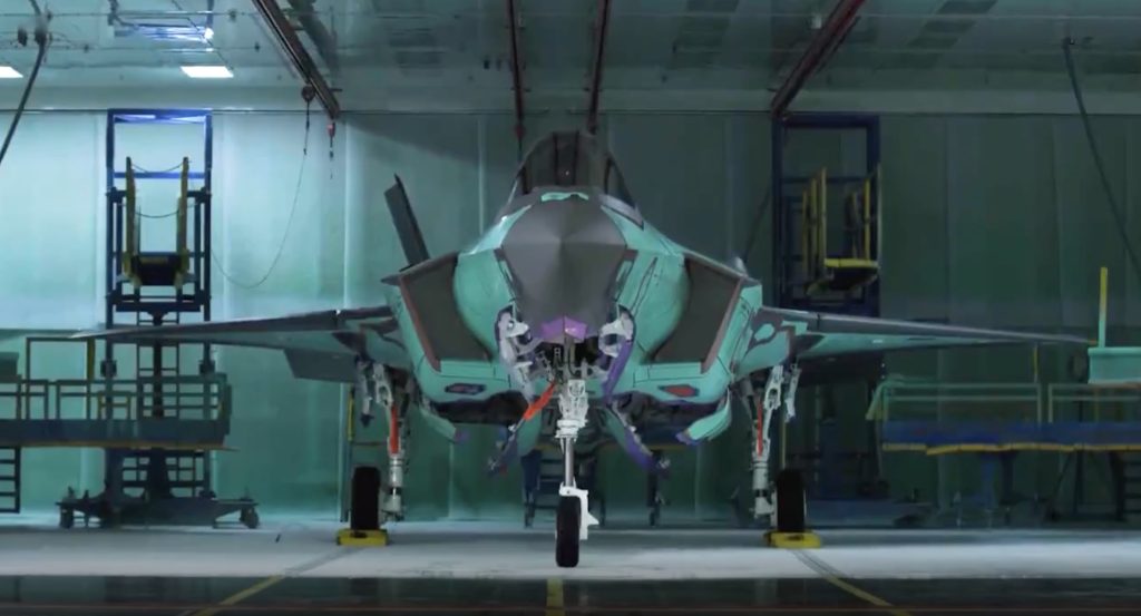 Germany’s first F-35A nears completion