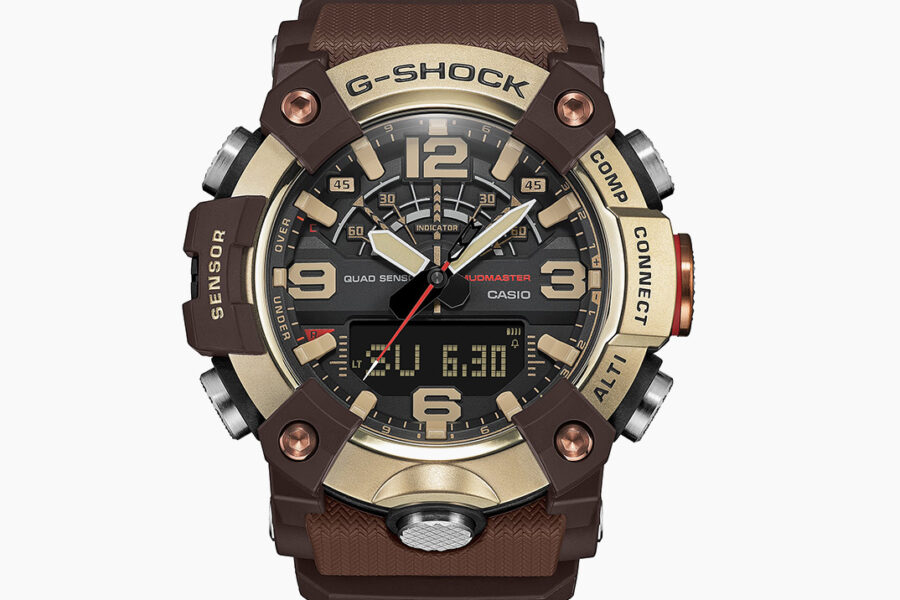 G-Shock Dips Its Mud-Proof Mudmaster Brute in Golden Hour Gold