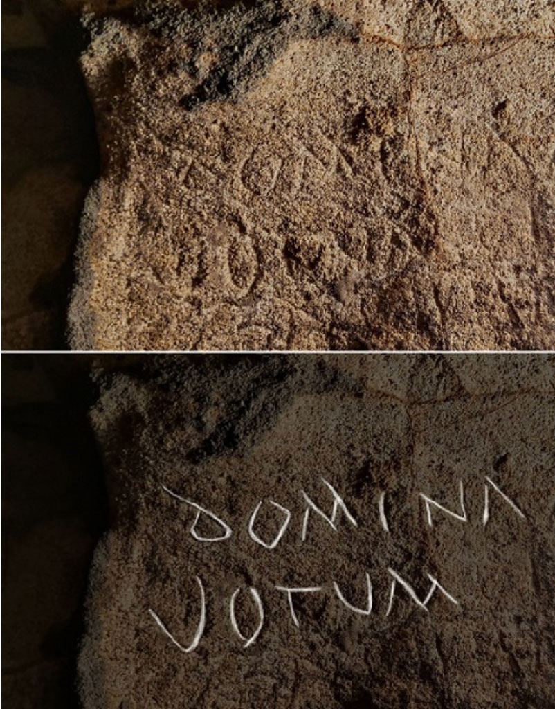 Latin Graffiti Recorded in Underground Cave