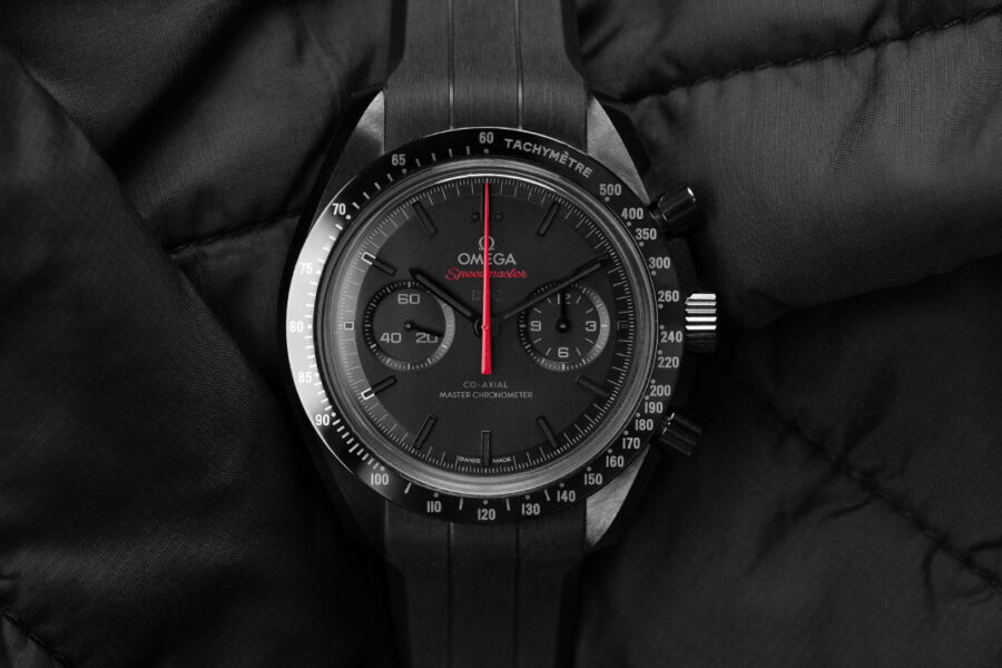 Review: Omega’s Speedmaster Dark Side of the Moon ‘Darth Vader’ Might Be the Ultimate Blackout Watch