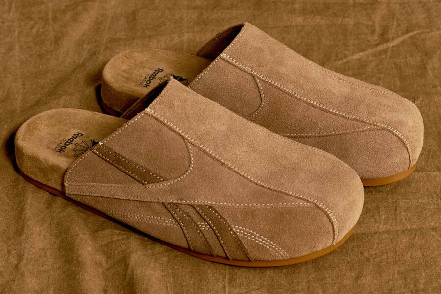 Reebok Just Built Its Own Retro-Runner Inspired Birkenstock Boston in Taupe Suede