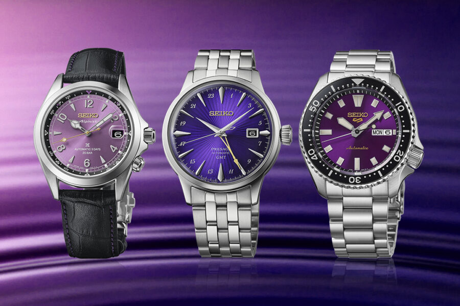 Seiko Celebrates 145 Years by Dressing Six of Its Icons in the Color of Old Tokyo