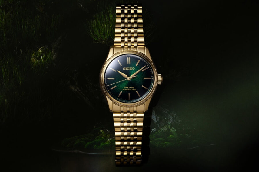 Seiko Teams With Tokyo’s Bonsai Masters for a Presage Dripping in Pine and Gold