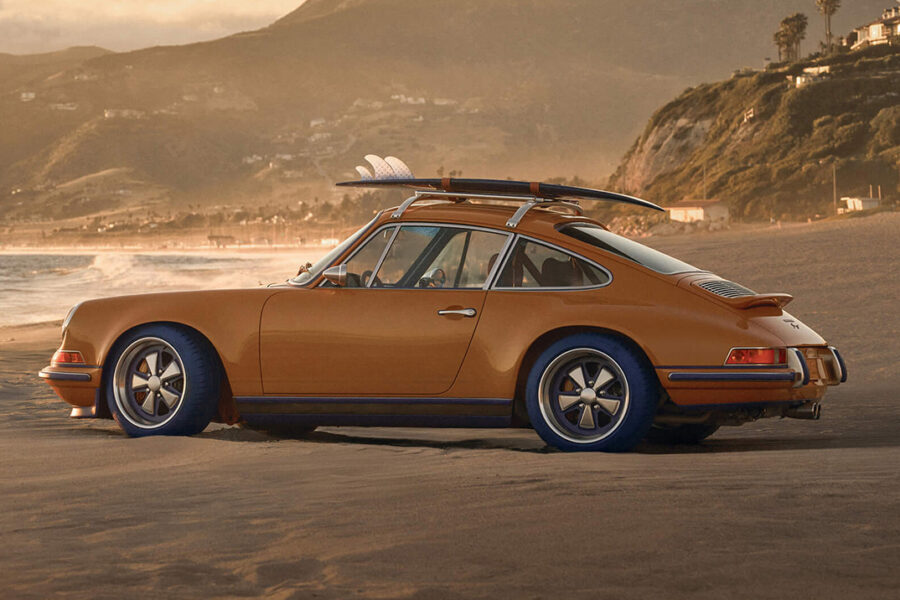 Singer’s First-Ever Collab Wraps Two Gorgeous Porsche 911s in Louis Vuitton Leather and Wood