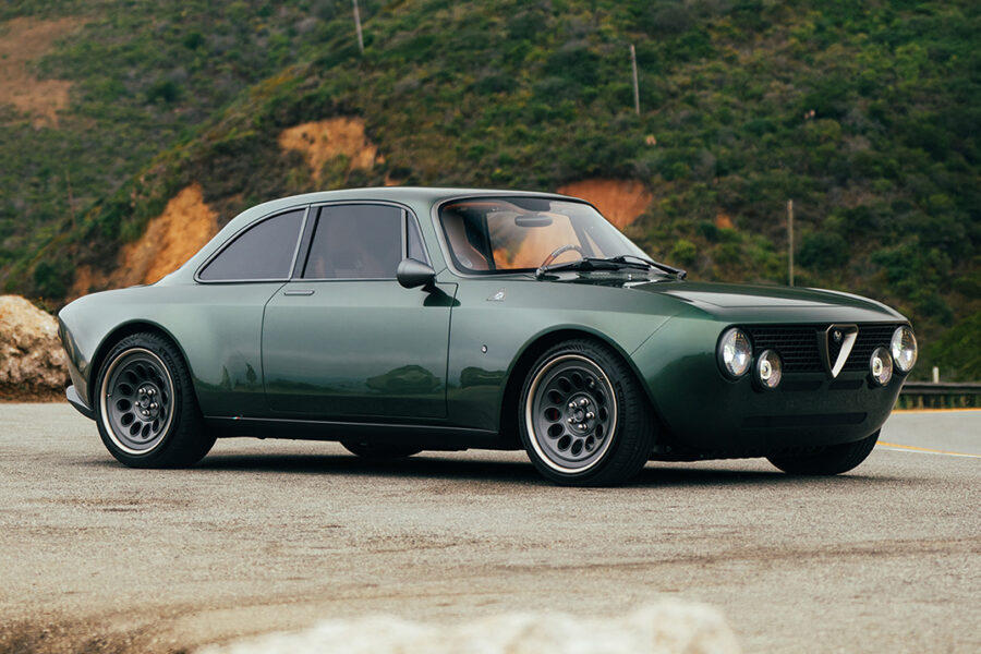 Totem’s Carbon-Bodied Alfa Giulia GT Hides 739 HP Behind a Wooden Steering Wheel