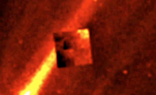 Giant Black Cube Orbiting The Sun Detected on NASAs photos, UFO Sighting News.