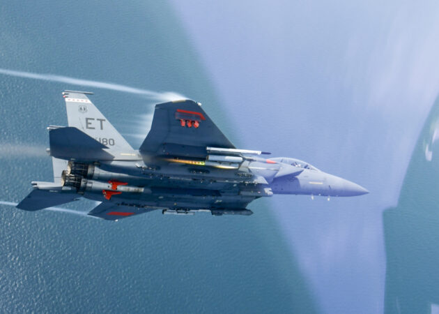 How the Air Force Rigged F-15s in the Middle East with Drone-Busting Rockets in a Week