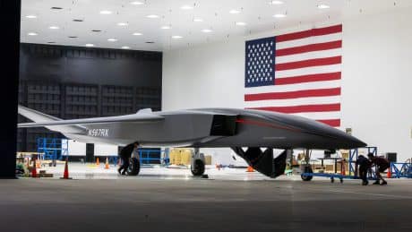Aevum’s Sleek Space Launch Drone Turns Heads at Long Beach Airport
