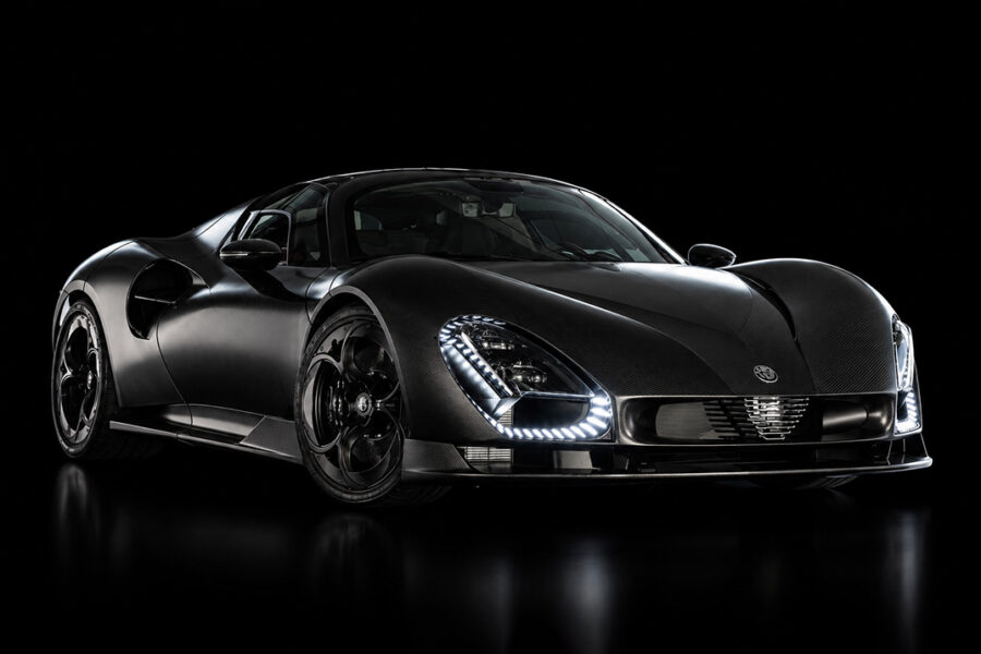 Alfa Romeo Spent Three Years Hand-Laying the Carbon on This Stealthy One-Off 33 Stradale