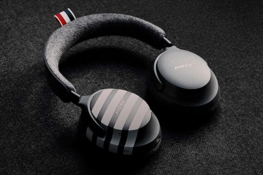Thom Browne Dresses Bose’s QuietComfort Ultra in Cashmere and Grosgrain