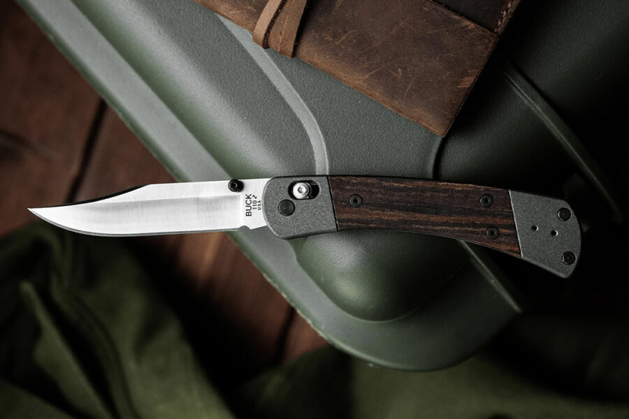 Buck Just Gave the Legendary 110 EDC Knife a Crossbar Lock and MagnaCut Steel