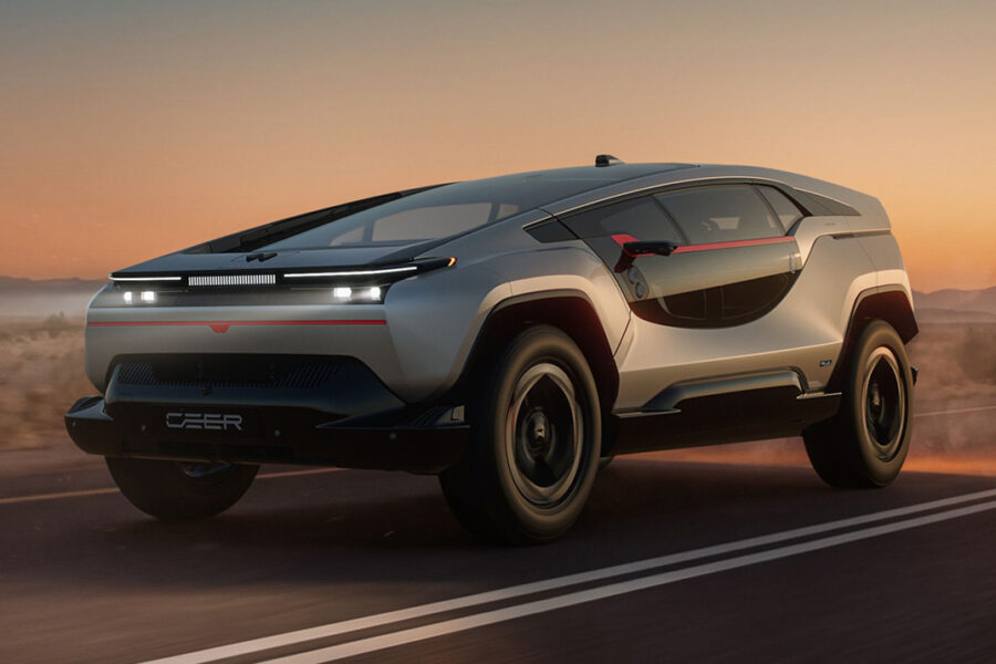 Saudi Arabia’s First Car Is an 850-HP Gullwinged SUV With Rimac and McLaren DNA