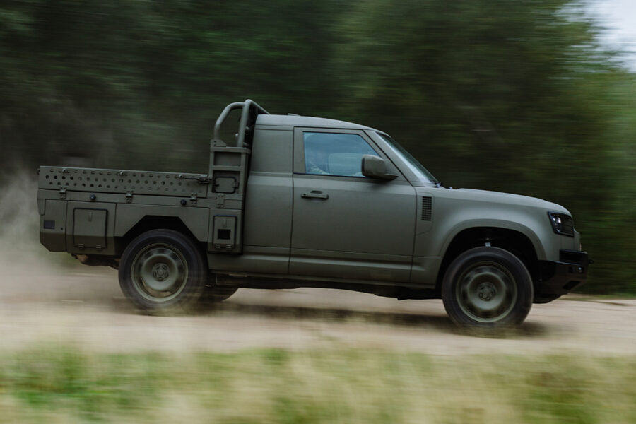 Land Rover’s Tactical Defender Wolf II (Hopefully) Paves The Way For A Civilian Pickup