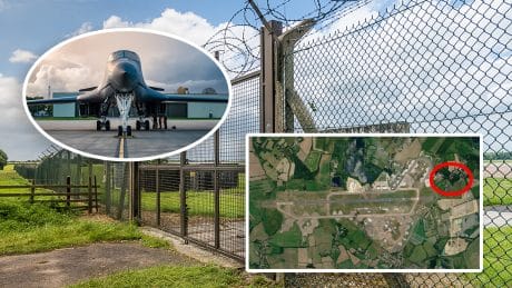 [Updated] ‘Major Incident’ Near RAF Fairford After Arrests Made Under Explosives Act