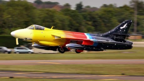 Hawker Hunter Formerly Known As ‘Miss Demeanour’ Crashes off California