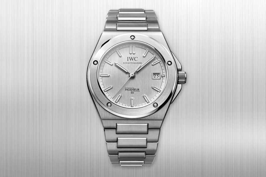 IWC Marks 50 Years of Its Genta Icon with a Pair of Brushed Silver Ingenieurs