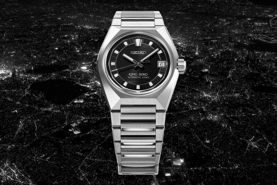 King Seiko Scatters Tokyo’s City Lights Across Its Razor-Faceted Vanac