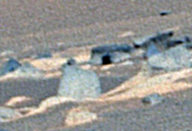 NASA Rover Photo Reveals Doorway Into Structure made by a tiny alien species, UFO UAP Sighting News.