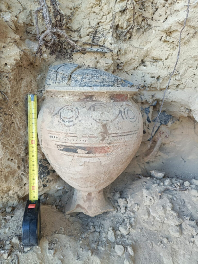 Landslide Exposes Pre-Roman Burial in Eastern Italy