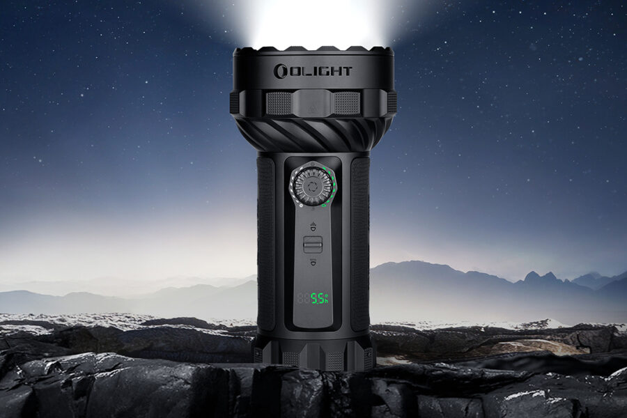 Olight Just Shrunk Its Brightest Searchlight in Half, and It Still Hits 25,000 Lumens