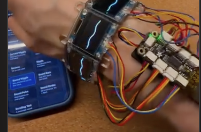 Wrap Around Display ESP32 Watch #WearableWednesday