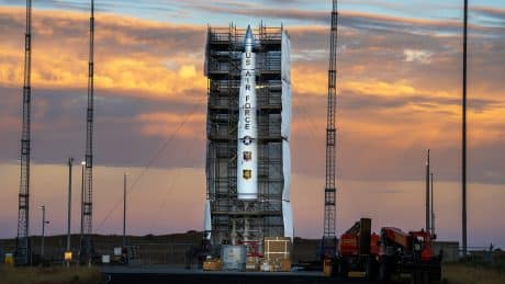 First Sentinel ICBM Fully Assembled for Planned 2027 Test Launch