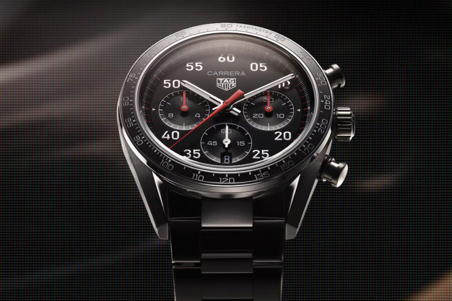 TAG Heuer Slims Down the Carrera Chronograph Sport for F1’s Madrid Debut