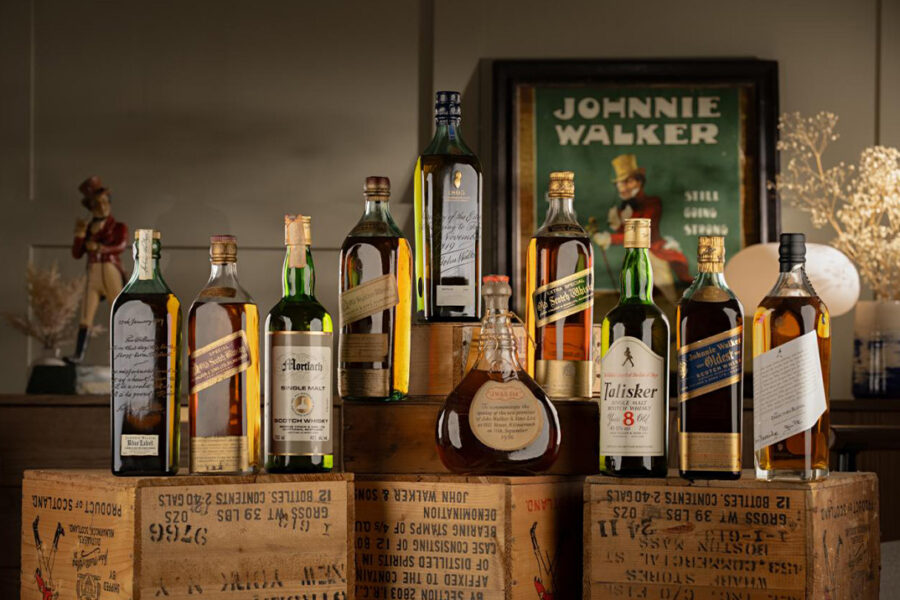 One Man Spent 20 Years Collecting Johnnie Walker, and Now All 3,200 Pieces Are for Sale