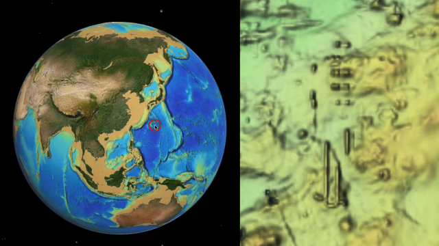 Ancient Alien Base Near Japan, Ten Miles Long! Never Before Seen! UFP UAP Sighting Breaking News.