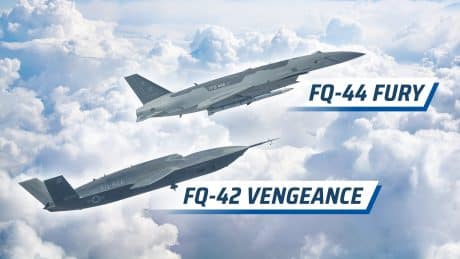 U.S. Air Force Names CCAs as FQ-42 “Vengeance” and FQ-44 “Fury”