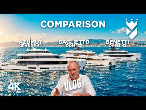 €26M, €27M or €28M? Comparing Azimut, Baglietto and Benetti