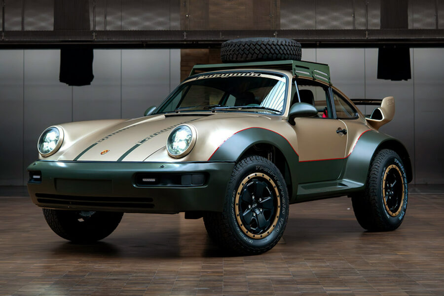 The Porsche ‘Patagonia 4×4’ Puts G-Wagen 4×4² Hardware Under a Gold-and-Olive Air-Cooled 911