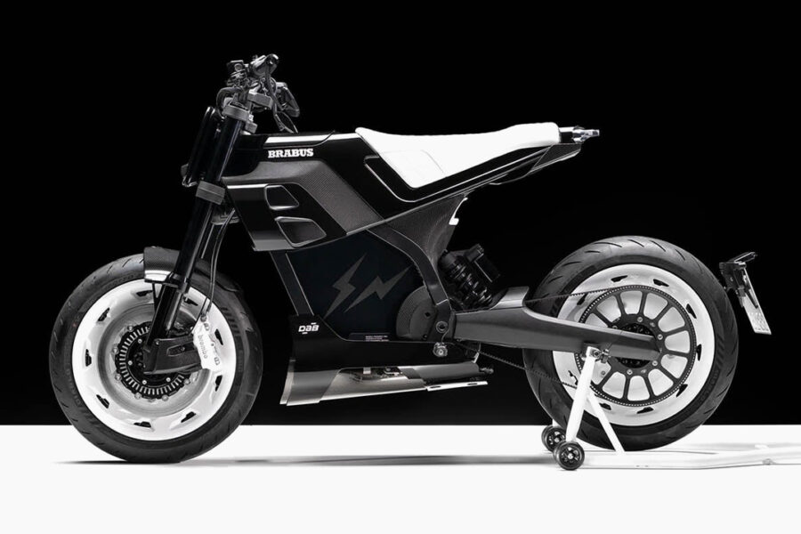 Brabus Hands Its Electric Motorcycle Over to the Godfather of Streetwear