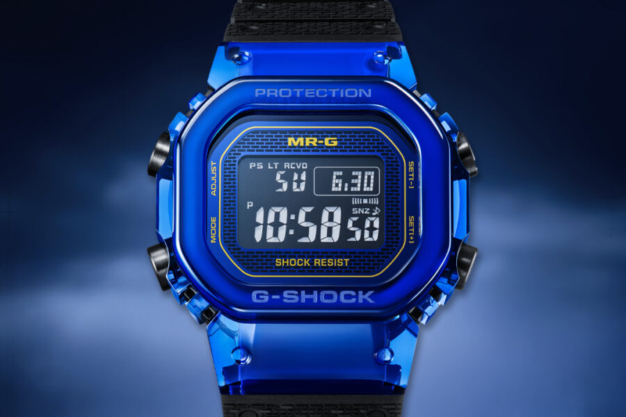 G-Shock’s $80,000 Blue Sapphire Flagship Watch Uses Japanese Joinery Instead of a Single Screw