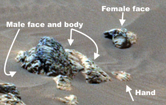 Ancient Alien Couple Last Moments Of Life Caught In NASA Photo, UFO Sighting News.