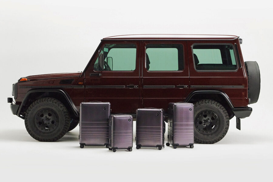 Monos Built Aluminum Luggage From Vintage G-Wagen Plaid and Is Giving Away the Truck