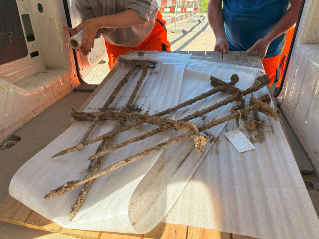 Roman Window Grille Uncovered in Switzerland