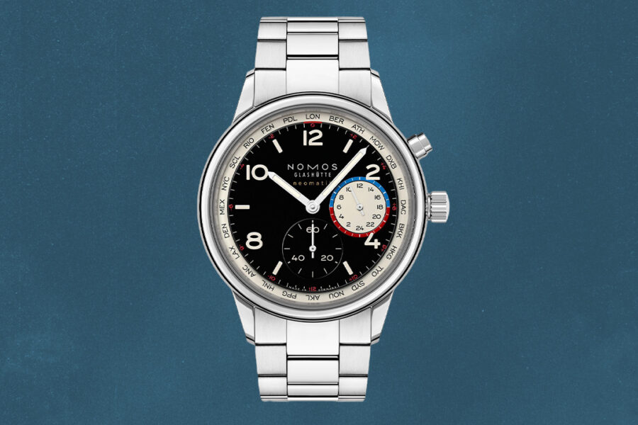 NOMOS Drops a Fully Lumed Black Version of Its Beloved Club Sport Worldtimer