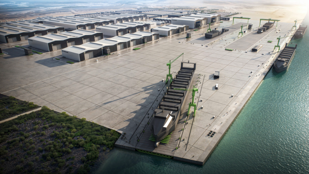 Saronic breaks ground on new Port Alpha shipyard in Texas